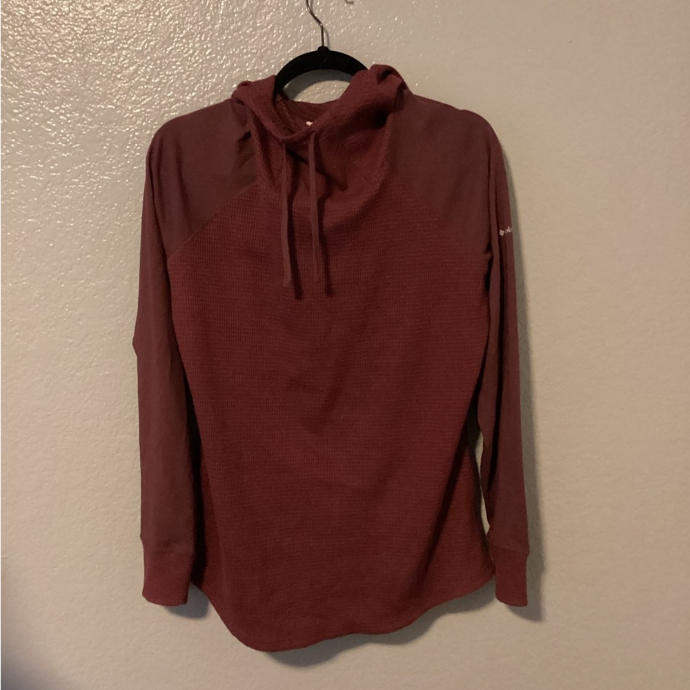Columbia Maroon Hoodie. NWT